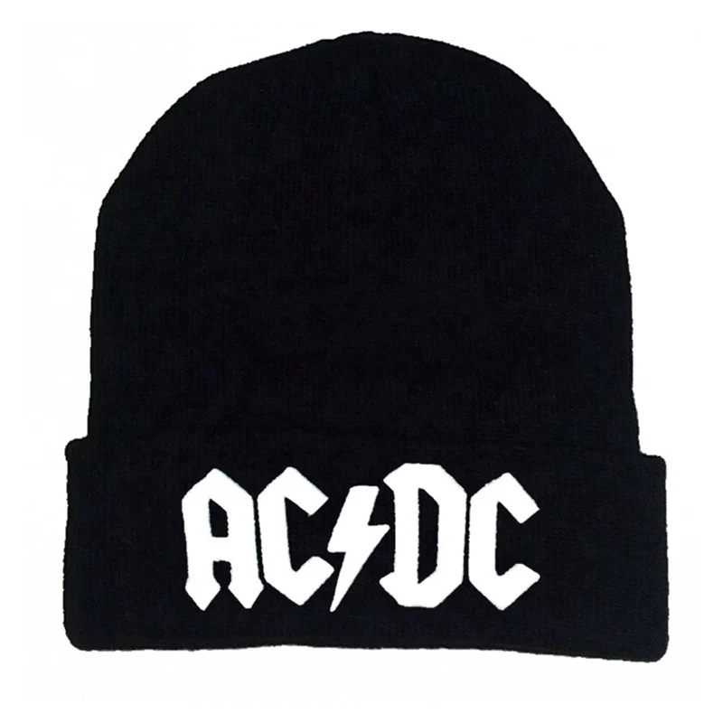 Группа AC/DC шапочка вязаная шапка унисекс регулируемые шляпы для косплея переменный ток/постоянный ток - Цвет: Style 2