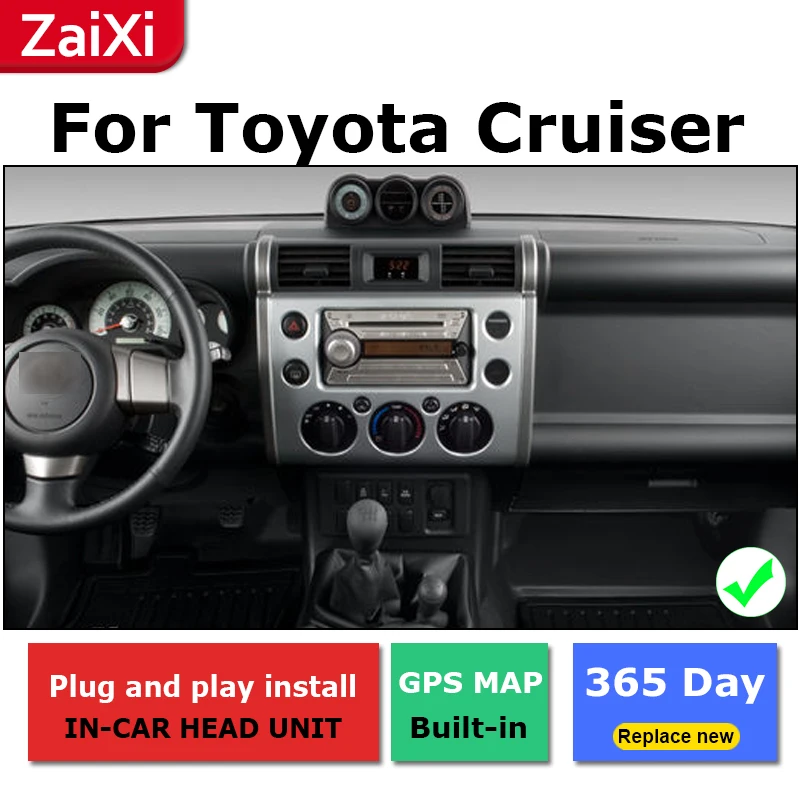 Cheap 2 Din Android radio bluetooth GPS Navigation wifi Stereo video For Toyota FJ Cruiser 2006~2018 Car Multimedia Player 4 Cheap 2 Din Android radio bluetooth GPS Navigation wifi Stereo video For Toyota FJ Cruiser 2006~2018 Car Multimedia Player 4