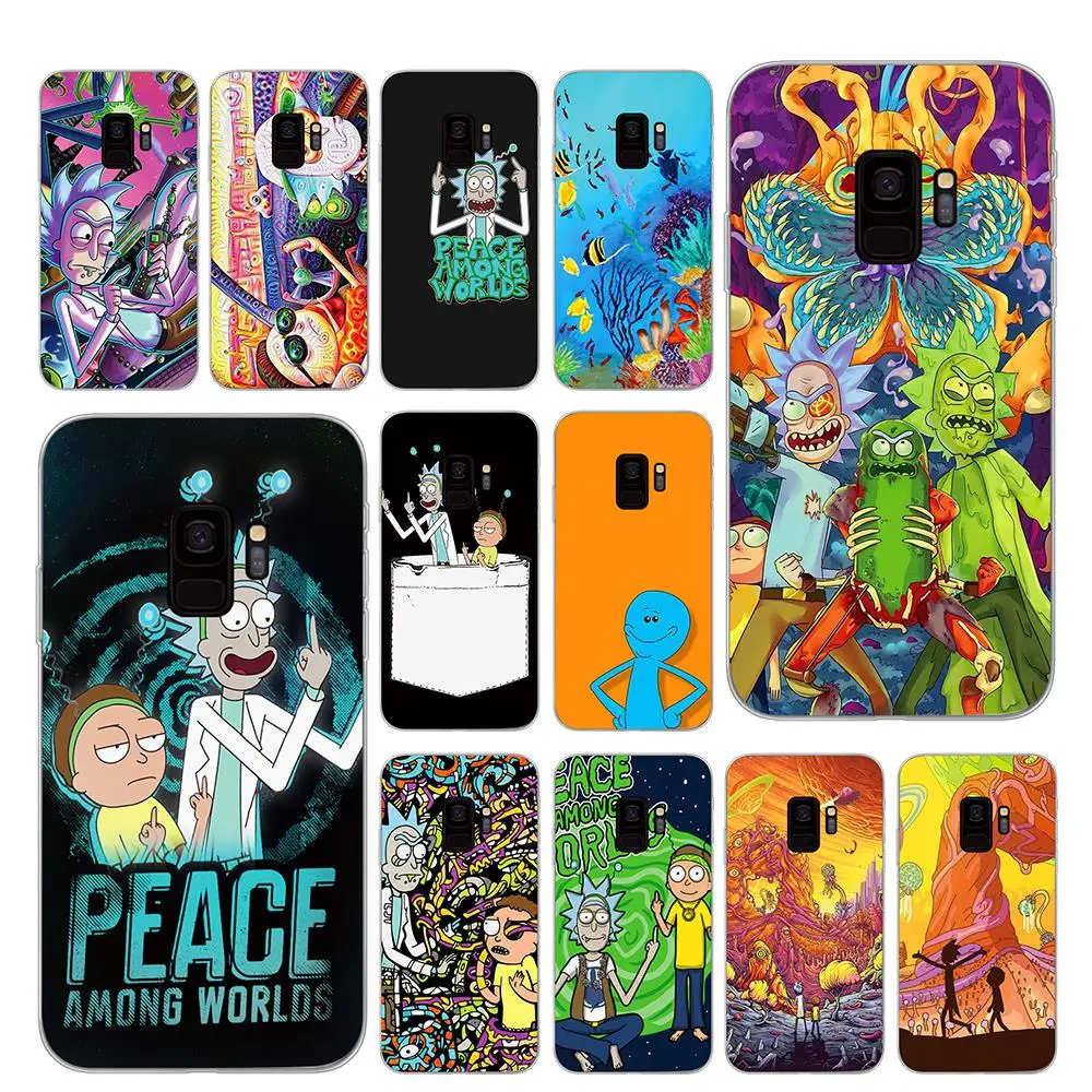 

Rick and Morty Phone Case for Samsung Galaxy S10 S10E S8 Plus S6 S7 Edge S9 S10e Plus Cover