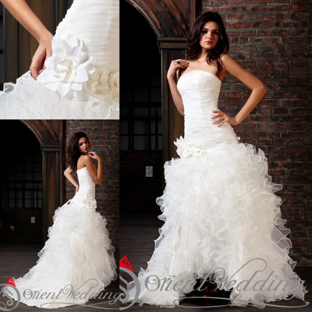 Sparkly Organza Country Western Style Custom Made China Plus Size Ball