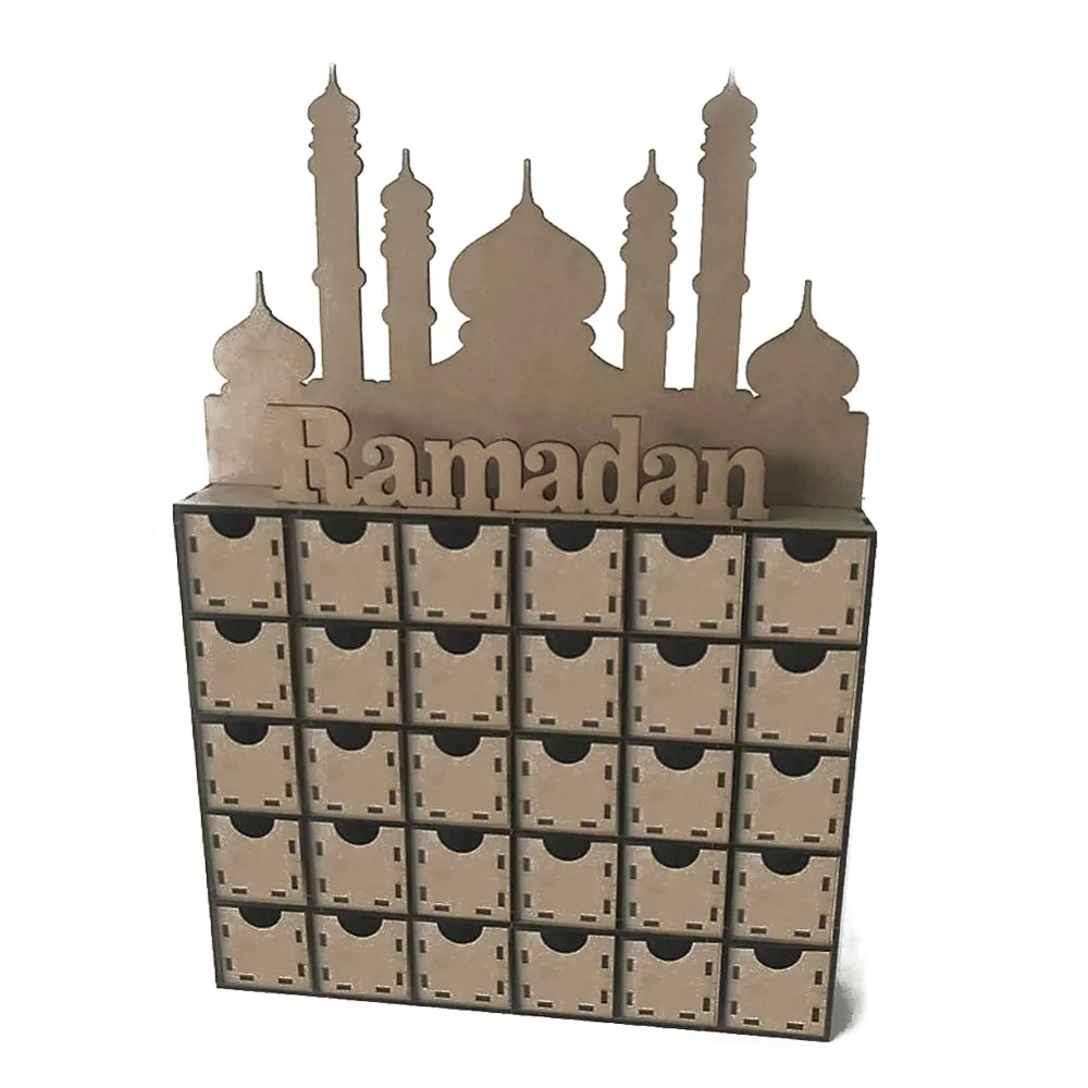 

43x30x5cm Gift Box Decoration Diy Drawers Cabinet Party Supplies Eid Mubarak Gift Box Decoration DIY Chest of Drawer Fashion M21