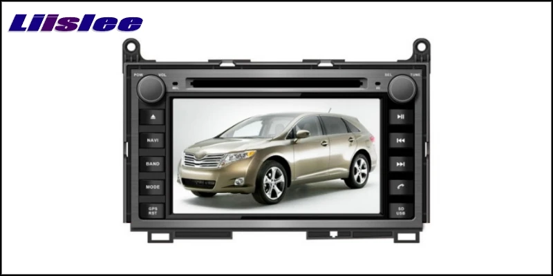 For Toyota Venza 2008~2017 LiisLee Car Multimedia TV DVD GPS Audio Stereo Hi-Fi Radio Original Style Navigation NAV NAVT MAP 2