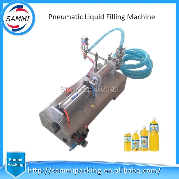 Одна голова поршневой разливочная машина(100-1000 мл)+ Новое поступление+ пневматический++ нержавеющая сталь