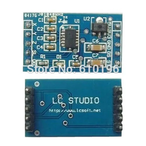 

5PCS/LOT MMA7361 (MMA7260) Accelerometer Sensor Module 3-Axis Low Cost Micro Capacitive For Arduino
