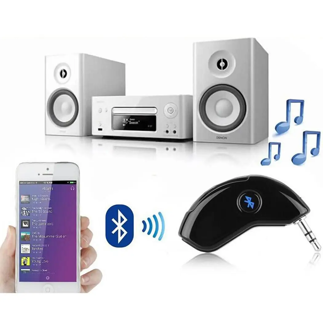 3 5 мм Bluetooth беспроводное аудиоустройство приемник с объемом 2402 МГц 2480 Поддержка