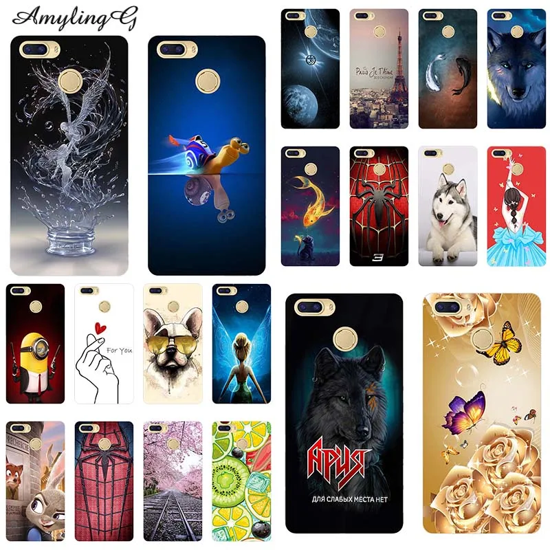 

New Arrival Phone case For Cubot H3 5-inch Fashion Design Art Painted Rose Wolf Patterned Cover TPU Soft Case Silicone Cover