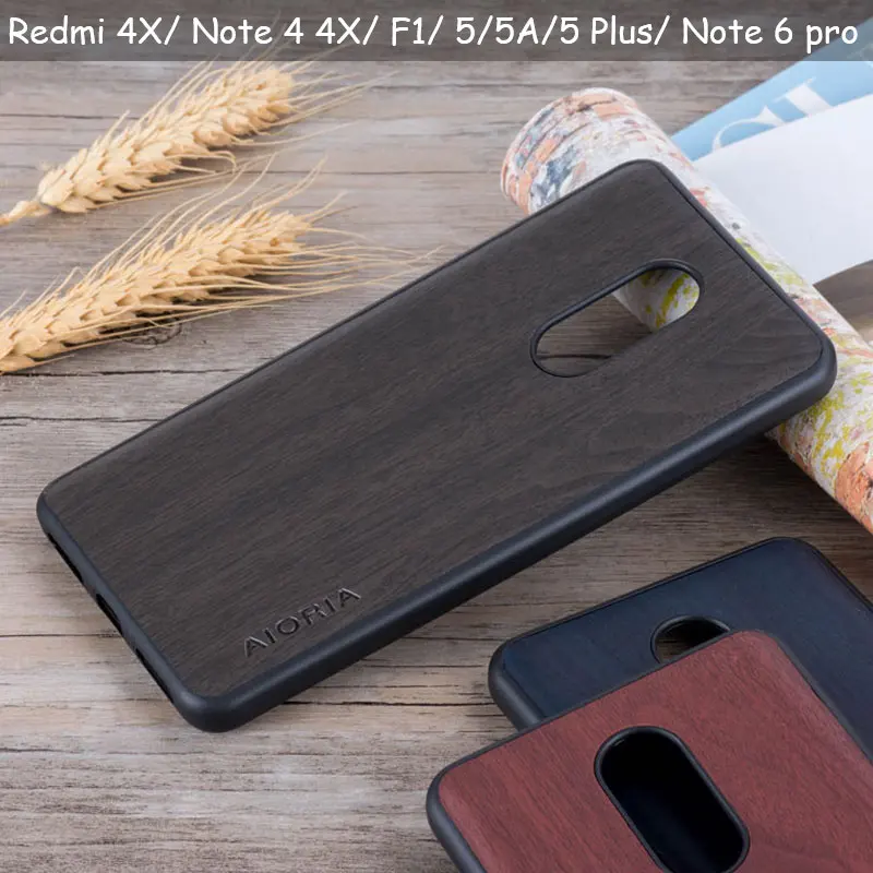 Винтажный чехол для Xiaomi Redmi note 4 4X Pocophone F1 5A 5 Plus мягкие чехлы из ТПУ и искусственной