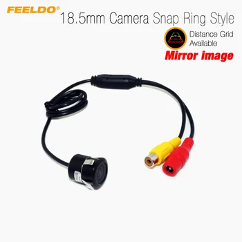 

FEELDO 1Set Car 18.5mm Snap Ring Car Mirror Image RCA Camera Backup Reversing Car Camera #AM2506
