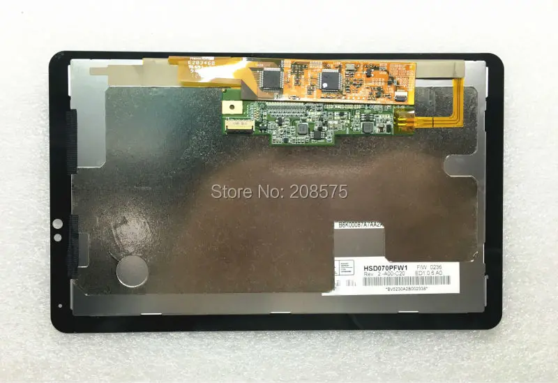 Бесплатная доставка HSD070PFW1 A00 7 дюймовый ЖК дисплей с сенсорным экраном для