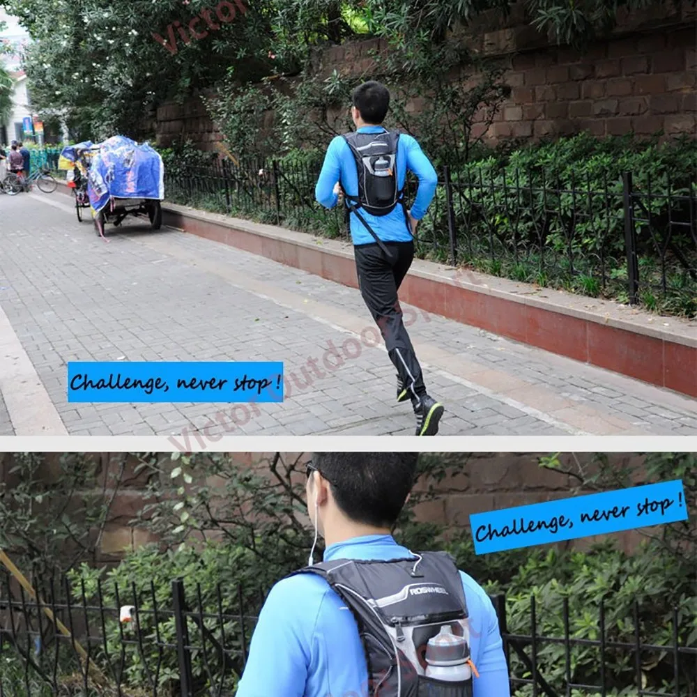Top Roswheel Waterproof Cycling Backpack MTB Bike Hydration Backpack Lightweight Sport Travel Backpack Water Bag Mochila Hidratacion 21