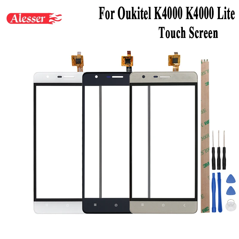 Alesser для Oukitel K4000 Lite сенсорный экран Идеальный Ремонт Запчасти Сенсорная панель +