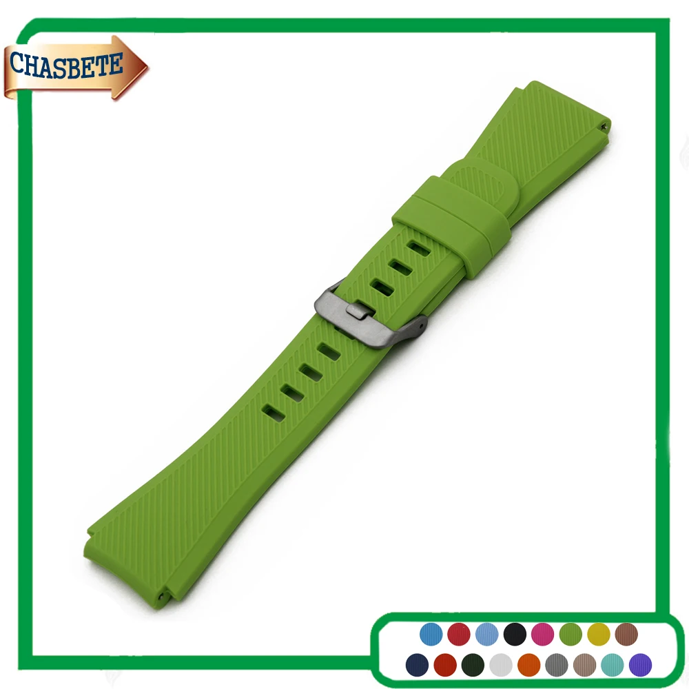 Silicone Rubber Watch Band for Timex Weekender Expedition