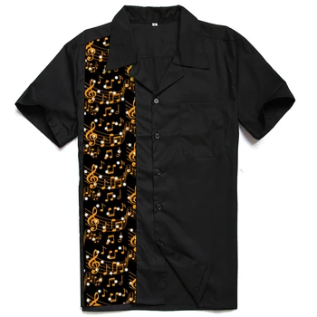 

Plus Size Summer Funny Music SHIRT Streetwear Hip Hop Short Sleeve Musician Casual Cotton Mens Shirts