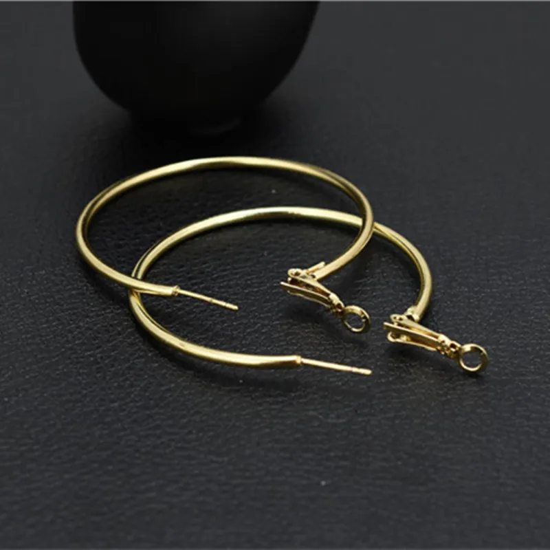 Большие маленькие круглые серьги-кольца для женщин, модные европейские и американские преувеличенные стильные ювелирные изделия, Золотые и Серебряные петли, женские серьги