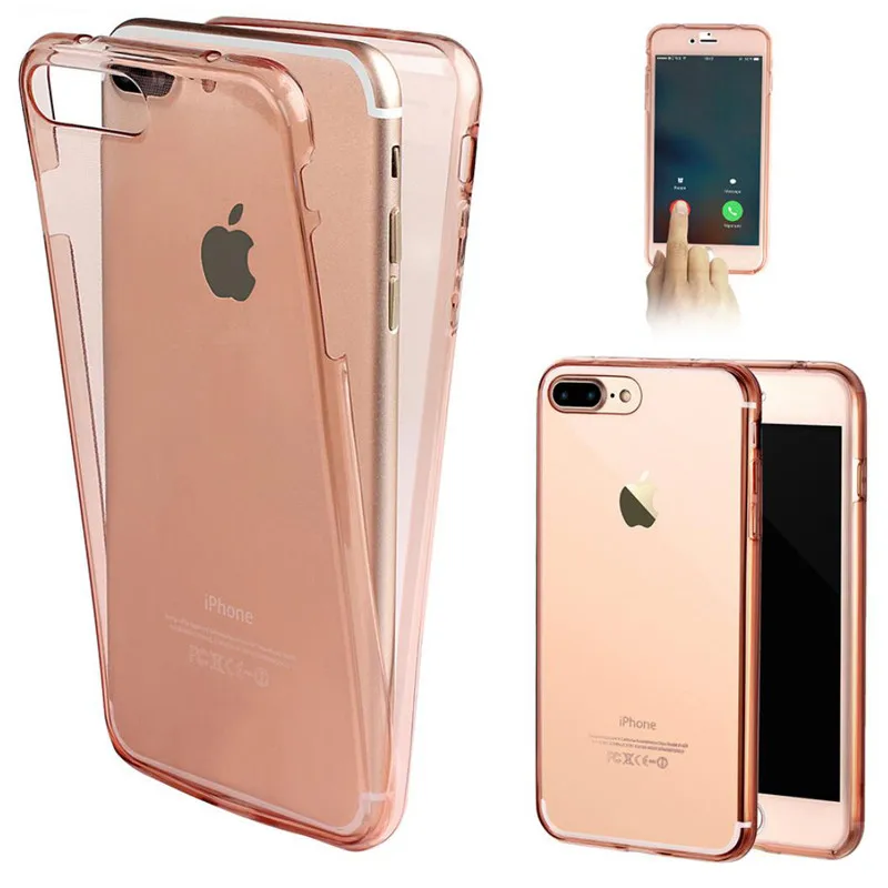 For SE Full Coverage Front Back TPU 360 Degree Protective Clear Soft