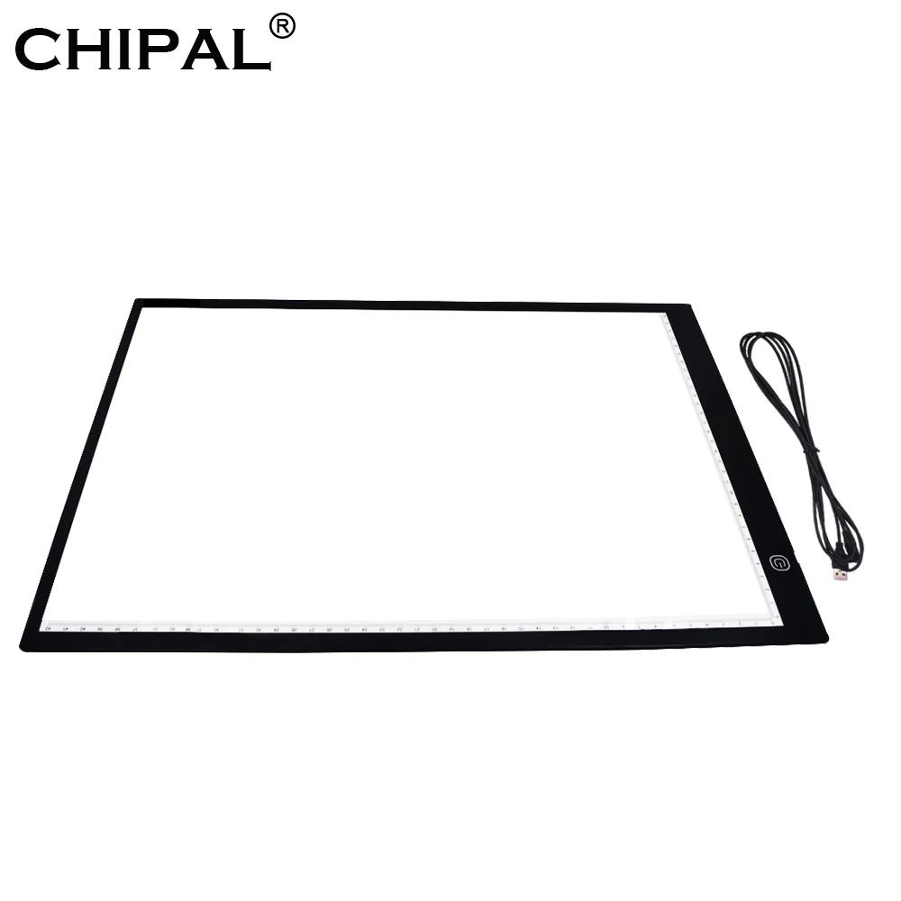 A3 Scale Drawing LED Light Pad Tablet Artcraft Tracing Light Box Copy Board Paint Writing Table for Painting Sketching Animation