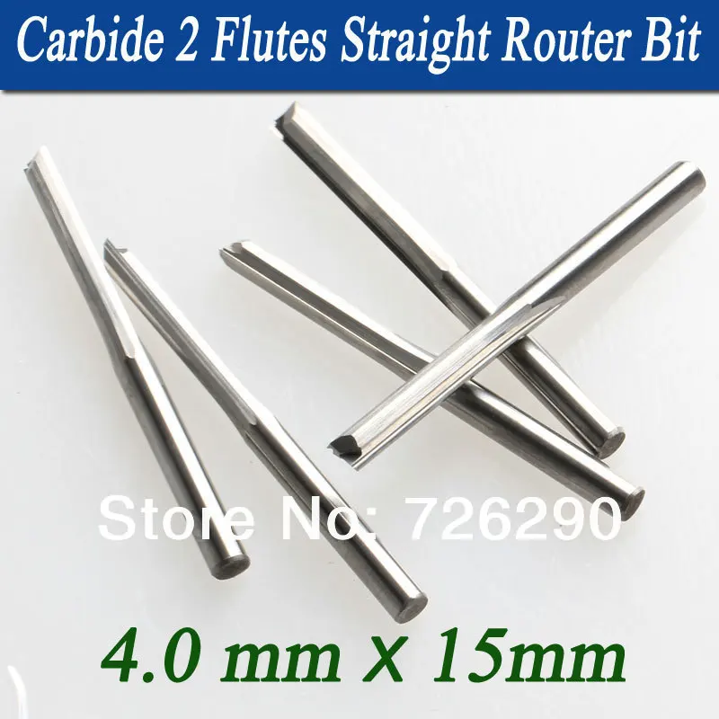 5 шт. концевые фрезы из карбида вольфрама 4 0 х15 мм|straight flute milling cutter|milling cutterend mill cutter