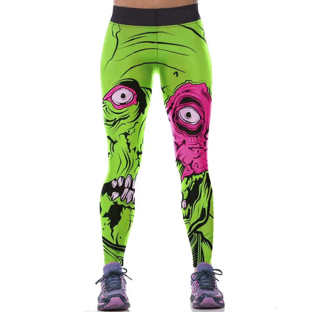 Colored Jeggings Promotion-Shop For Promotional Colored Jeggings Women Colorful 3D Multi Pattern Leggings Stretchy Jeggings Pencil Pants - Colored Jeggings Promotion-Shop For Promotional Colored Jeggings