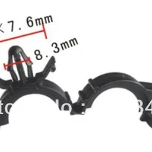 100 шт машины пластиковые зажимы крепеж фигурные клипсы для оплетка проводов для 3816659 или 8917320