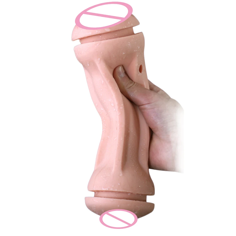 JIUAI-Dual-channel-Mouth-Vaginal-Male-Masturbator-for-man-Masturbation-Cup-Realistic-Vagina-Pussy-Sex-Toys (2)