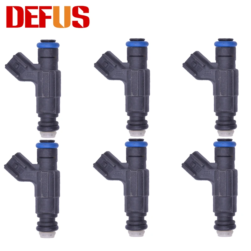 

DEFUS 6x OEM 0280155863 Fuel Injector Nozzle Injection Flow Matched W4E-A5C For Jaguar S-Type 3.0L V6 Lincoln LS 2000-2007 New