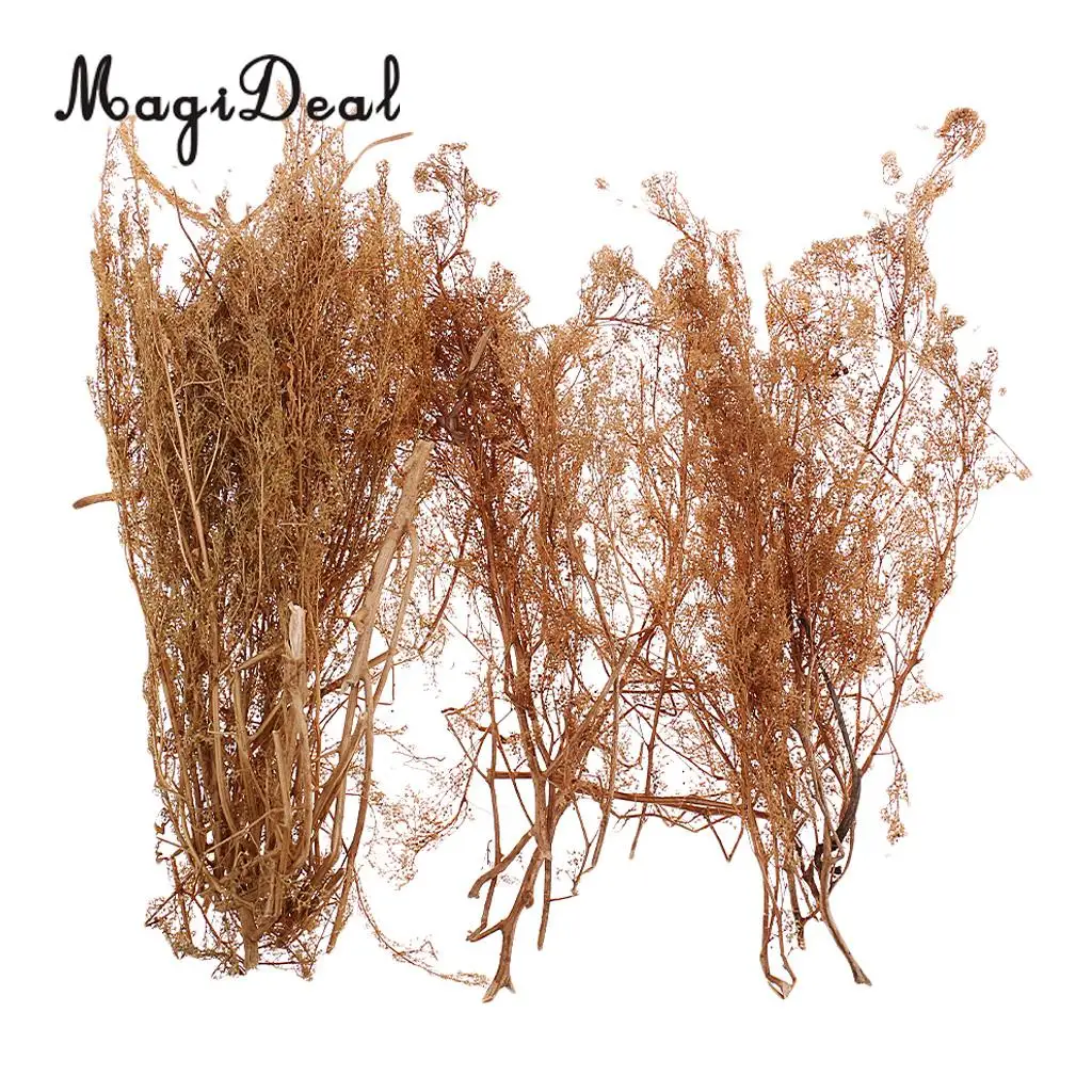 MagiDeal 1Pack Layout Dry Natural Quinoa Model DIY Tree Landscape for RR Train Diorama Train Railway Railroad Scene Scenery 25cm