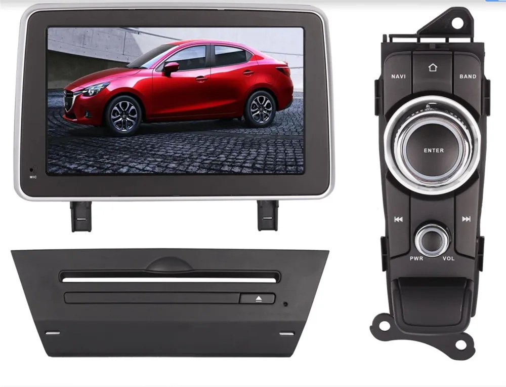 

8'' Android 8.0 7.1 eight Octa core Car CD DVD GPS Player for MAZDA 2 2014- 4G RAM 32G ROM NAVIGATION BT WIFI 4G
