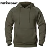 ReFire Gear moda sólido tirar sudaderas con capucha de hombres con capucha ropa de otoño cálido polar con capucha y sudadera EURO/tamaño ► Foto 2/6