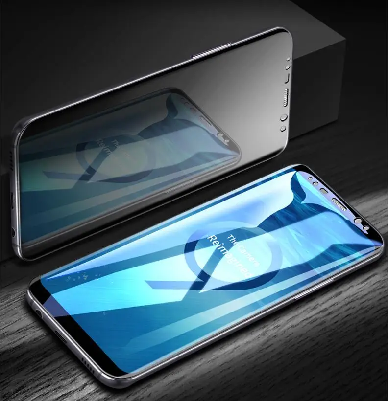 

9D Full Cover Tempered Glass For Samsung Galaxy S8 S9 Plus Note 8 S7 S7Edge A6 A8 2018 A6 A8 PLUS 2018 Screen Protector