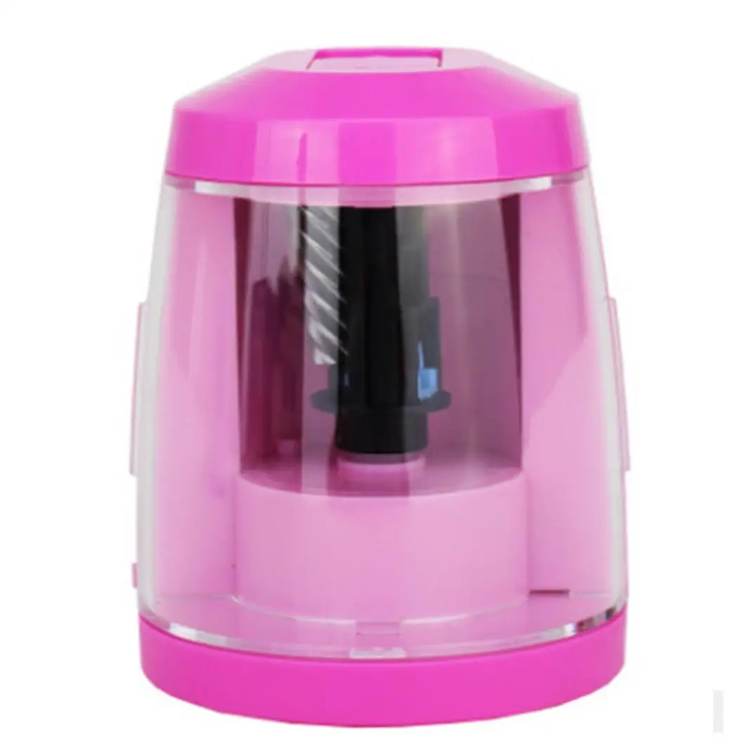 

Durable Practical Dual Power Geometric Shape Automatic Pencil 4 x AA Battery(Not Include) Sharpener Home