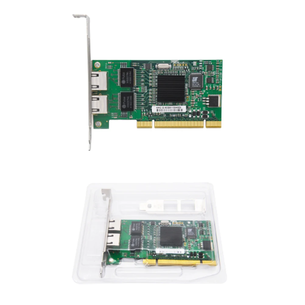 Новый Intel 82546 PRO/1000 MT двухпортовый серверный адаптер 8492MT 1000 Мбит/с PCI сетевая карта