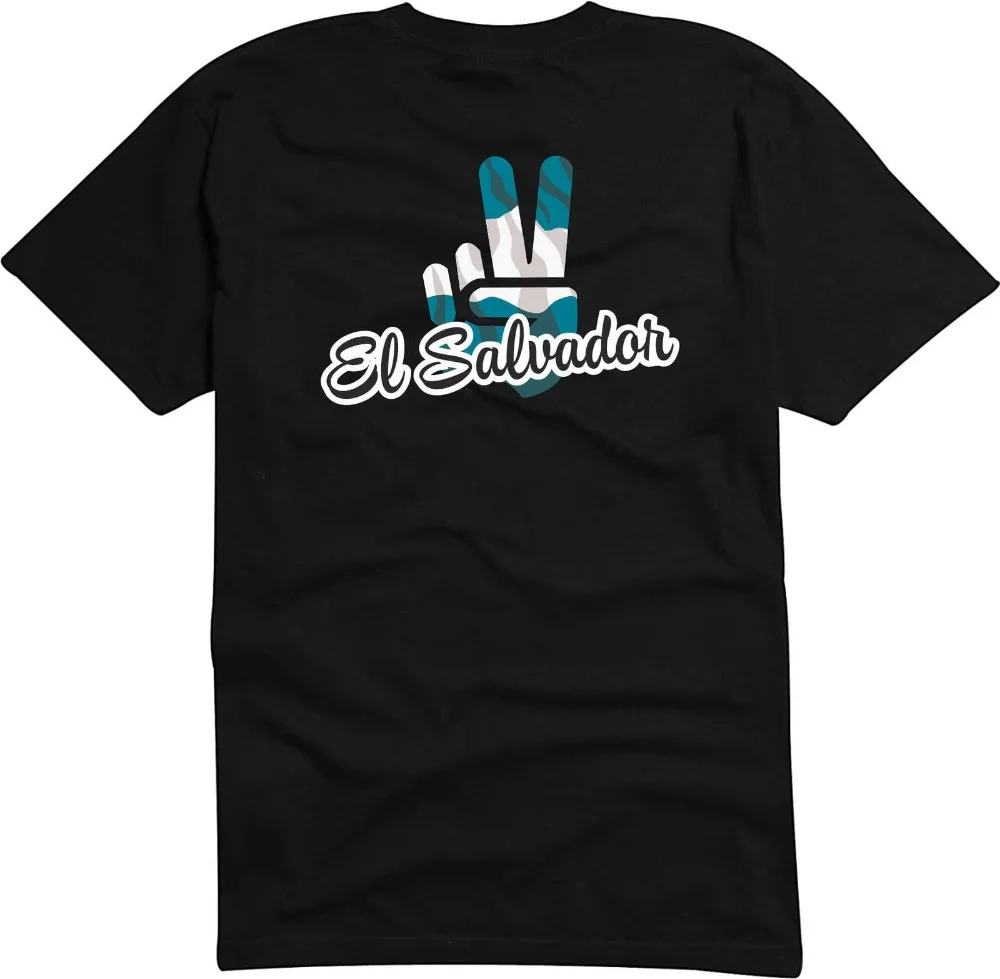 Футболка мужская-Jdm/Die Cut-Flag-El Salvador 2019 Новая модная мужская футболка с коротким рукавом фирменный стиль с коротким рукавом на заказ