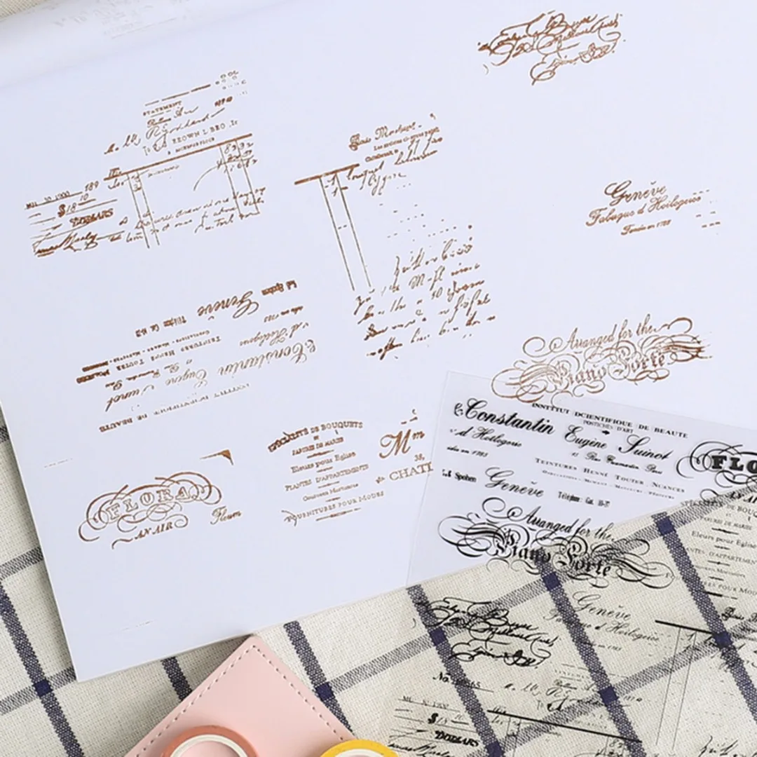 1pc Flora City Design Rubber Stamp for Scrapbooking DIY Decorative Crafts Card  Silicone Stamp  Stamps
