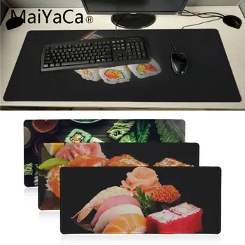 

MaiYaCa New Designs Static Food Sushi1 Durable Rubber Mouse Mat Pad Version Mousepad Computer Gaming Mouse Pad Gamer Play Mats