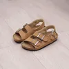 New Sandals Child Footwear For Children Sandals Girls And Boys Sandals Breathable Flats Shoes Summer Comfortable cork sandals 1