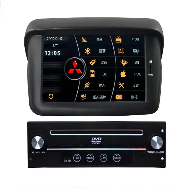 Для Mitsubishi Strada/Triton/Warrior 2009~ 2013-Автомобильный gps Navi Радио dvd-плеер стерео BT MFD HD сенсорный экран системы