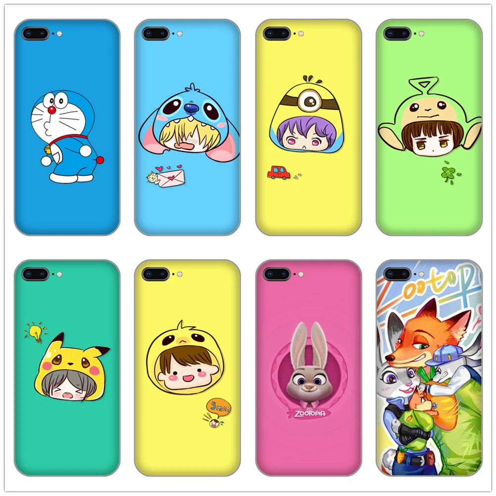 

simpsons Zootopia Nick Judy kitty boy Soft TPU Phone back Cover Case for iphone 4 5 5s se 6 6s 8 plus 7 7 Plus X XR XS MAX shell