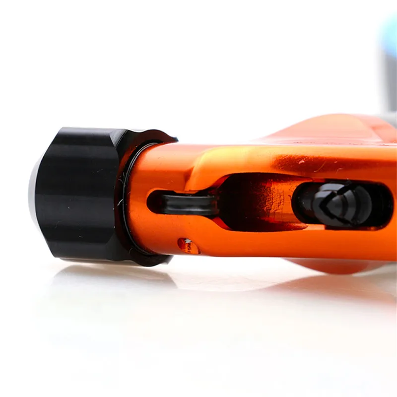 Оранжевый HALO2 RCA Ротари Швейцарский двигатель тату машина пистолет + Авто замок