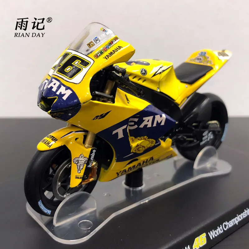 

RIAN DAY 1/18 Scale MOTOGP Motorbike Model ROSSI VR46Yamaha Yzr-m1 World Championship 2006 Diecast Metal Motorcycle Model Toy