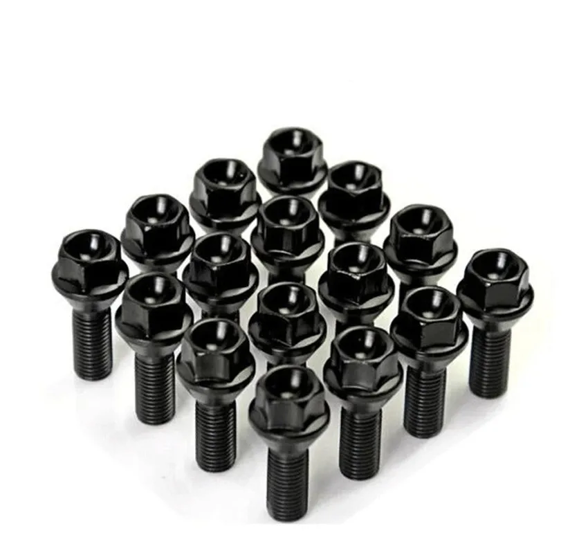 Carbon Steel Bolts High strength Bolts For BMW Wheel Car bolts