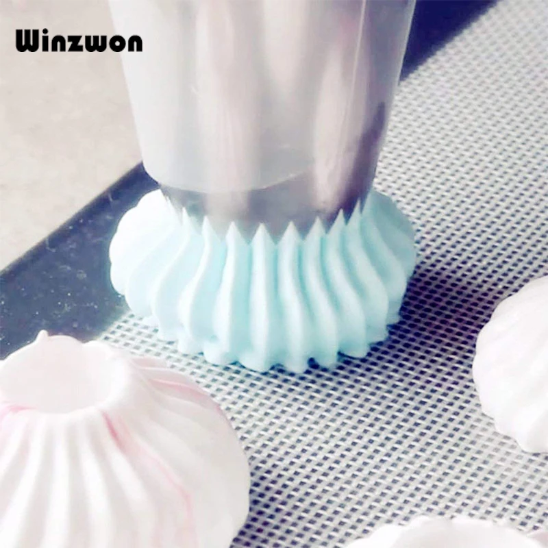 

1Pcs Stainless Steel Sulta Ne Ring Cookies Mold Russian Lomia Flower Icing Piping Nozzles Pastry Nozzles Cake Decorating Tools