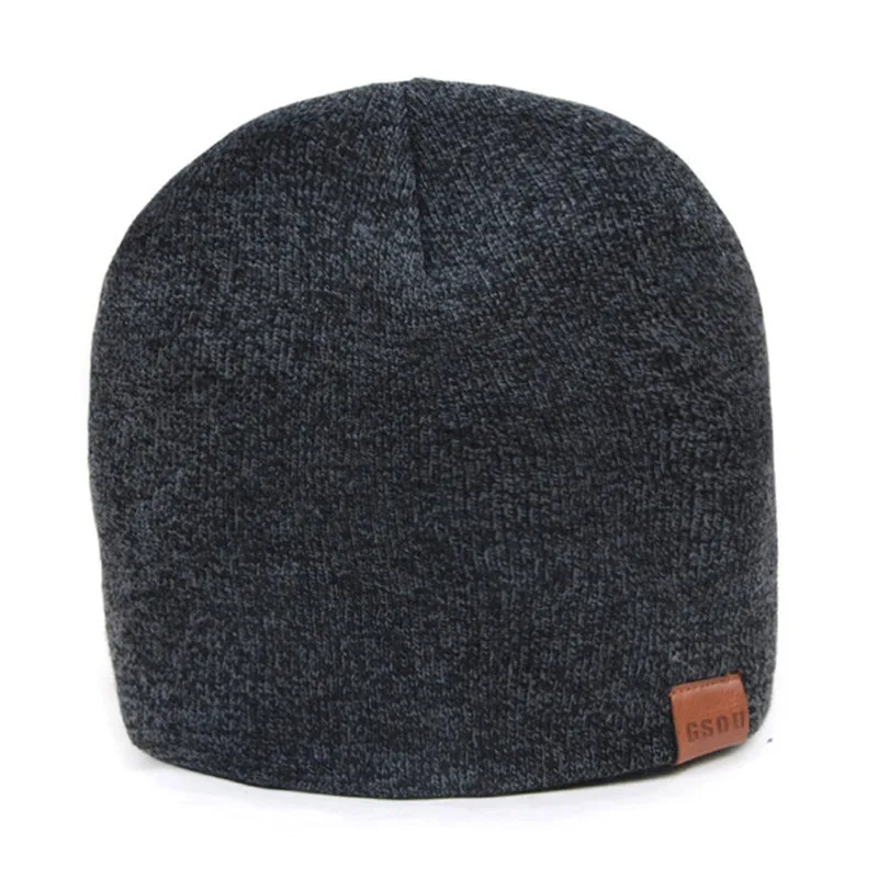 

Gsou Snow Autumn Winter Warmth Ski Hats For Men Women Thicken Cotton Snowboard Knitted Cap Hip Hop Bonnet Beanies Skating Hats
