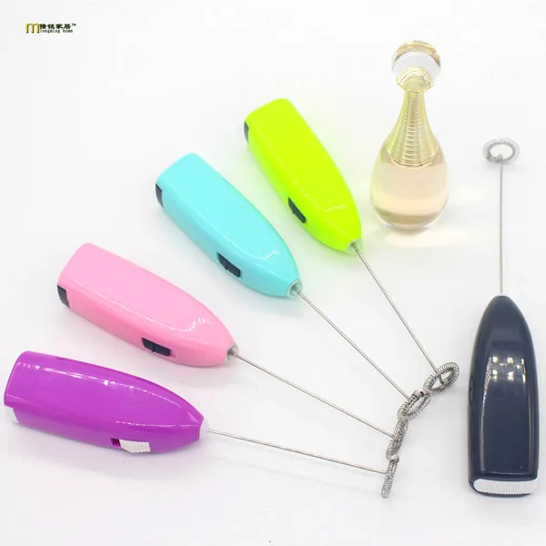 

1PC Coffee Milk Drink Electric Whisk Mixer Frother Foamer Egg Beater Electric Mini Handle Mixer Stirrer Kitchen Tool OK 0268