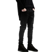 Новое поступление, всесезонные мужские обтягивающие джинсы, Мужские обтягивающие эластичные штаны в стиле хип-хоп, мужские брендовые джинсы высокого качества, 666