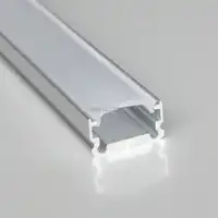30m(30pcs) a lot, 1m per piece, slim aluminum extrusion profiles for leds strips with milky diffuse cover or clear cover