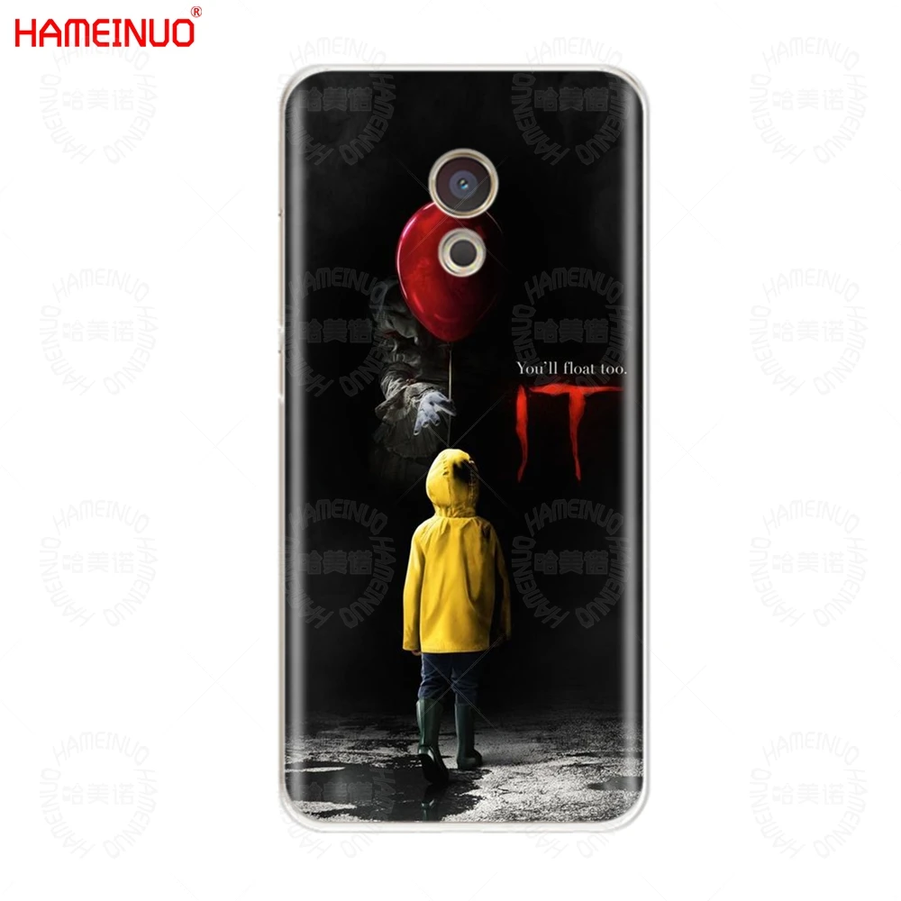 HAMEINUO The Clown Horror IT Cover phone Case for Meizu M6 M5 M5S M2 M3 M3S MX4 MX5 MX6 PRO 6 5 U10 U20 note plus - Цвет: 80713