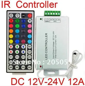 

IR remote 44 Keys controller for LED RGB Strip Light 12A 12V-24V DC