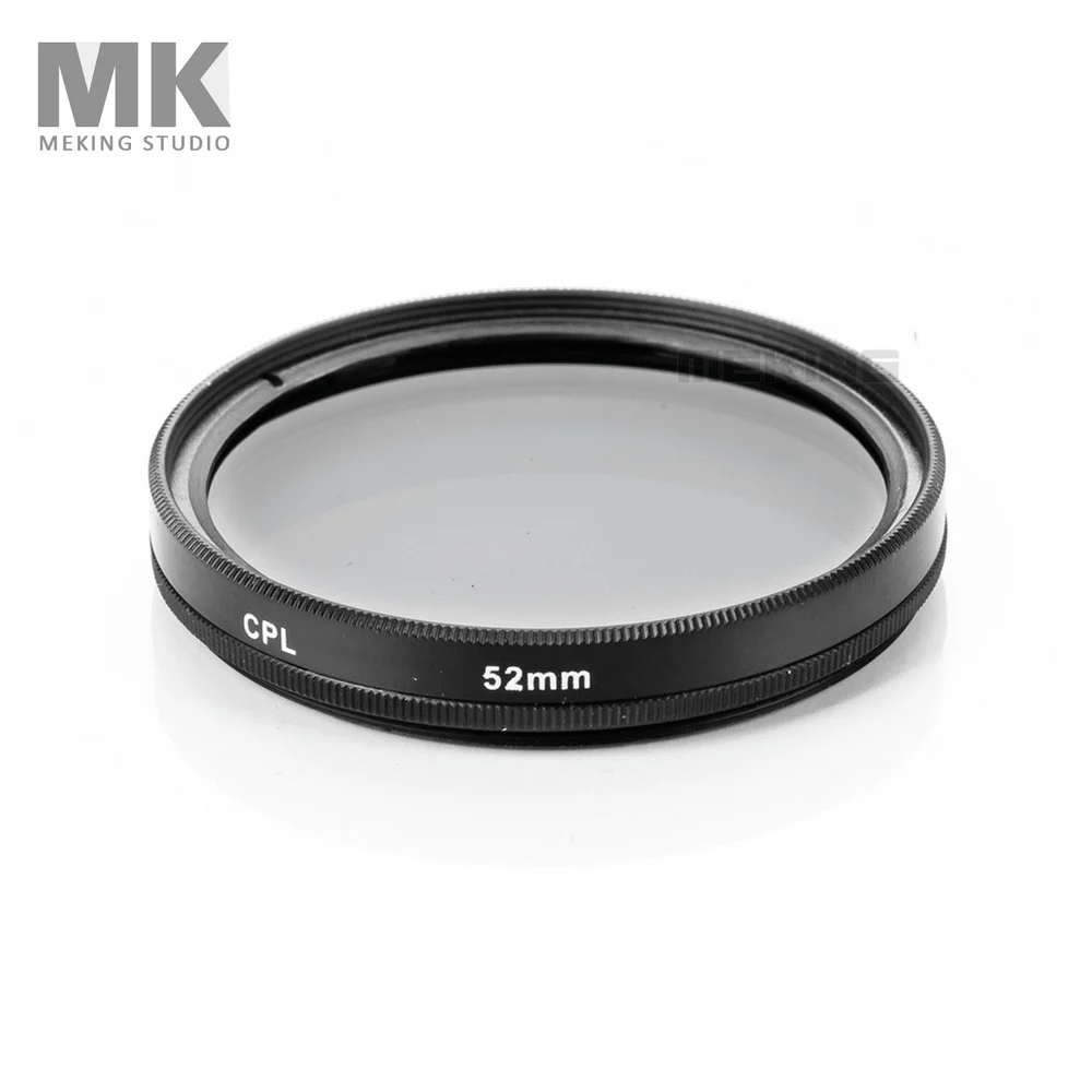 Meking 52mm CPL Circular Polarizing Lens Filter Cover for DSLR Camera