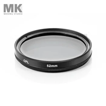 

Meking 52mm CPL Circular Polarizing Lens Filter Cover for DSLR Camera Lens Photo Studio Acessorios camera