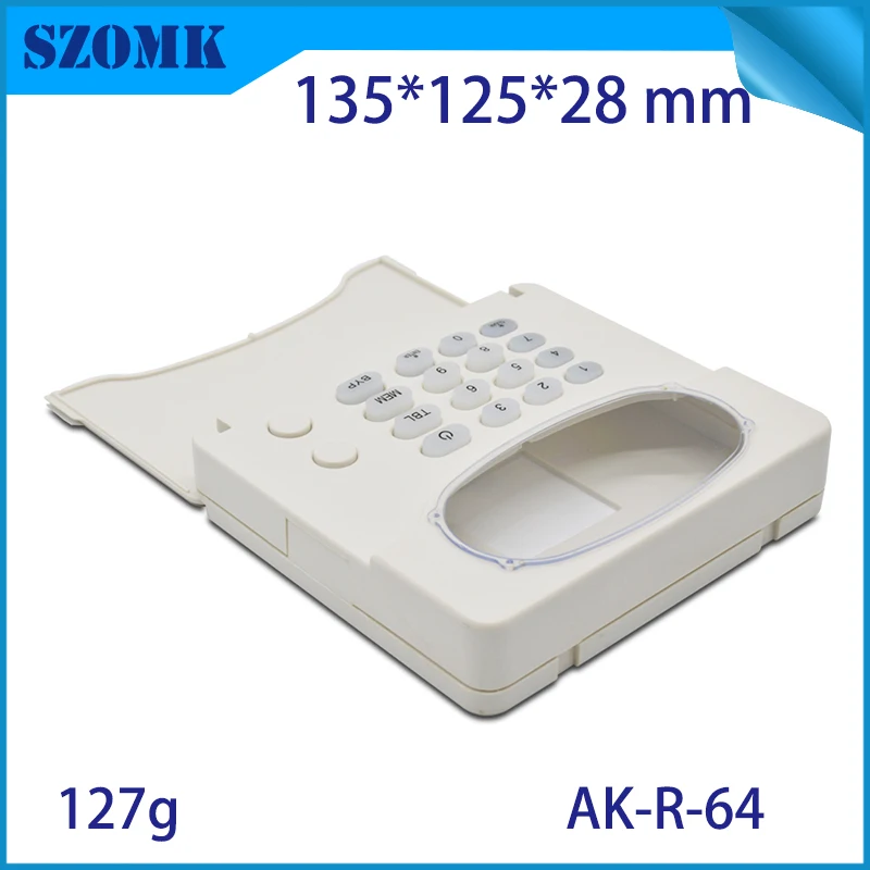szomk IC card reader plastic enclosure for electronics project plastic sensor junction box distribution box instrument case plastic housing for pcb  (11)